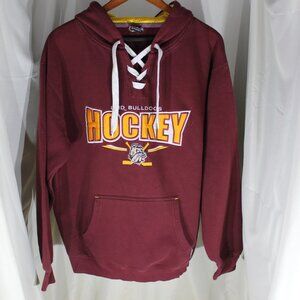 University of Minnesota Duluth Bulldogs Hockey Pullover Hoodie - Sz XL